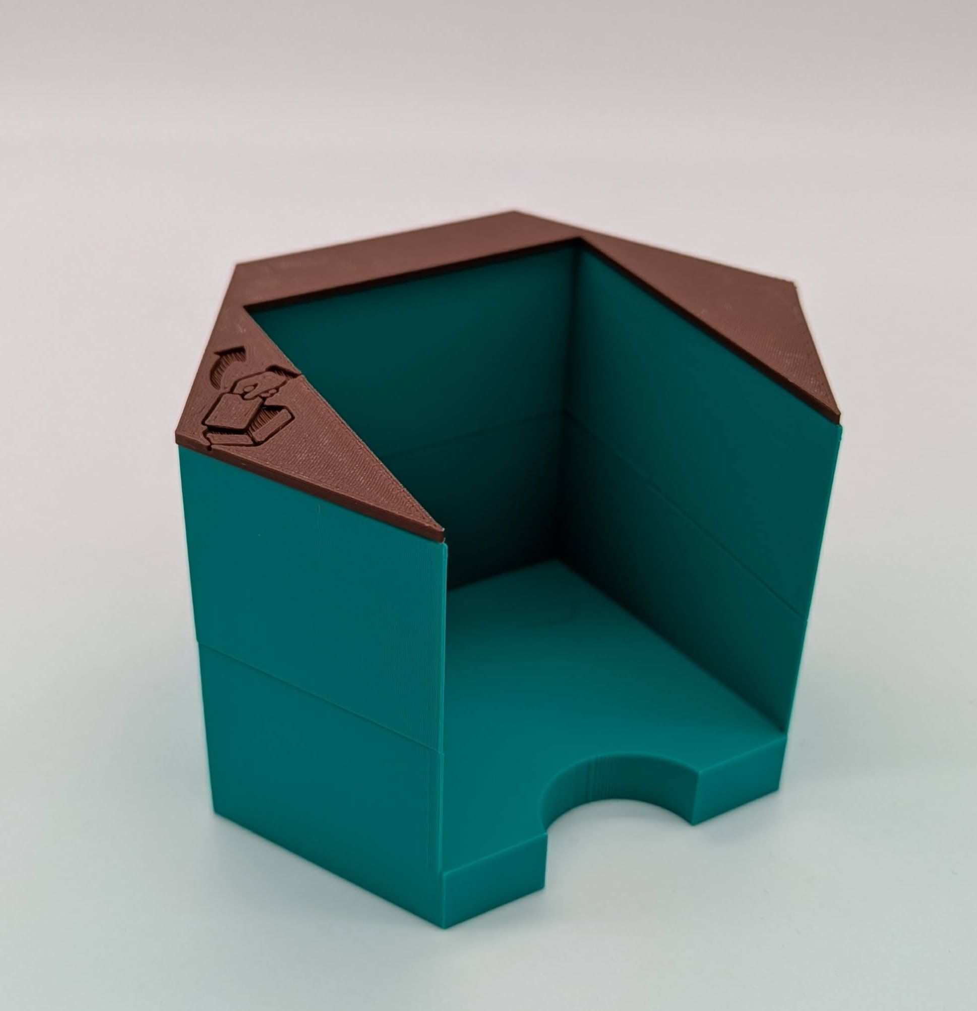 Kartenstapelhalter Erhöhung